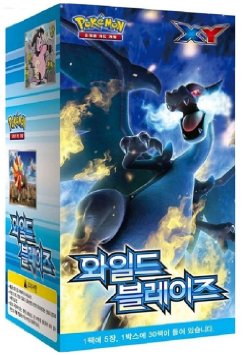 Pokemon Cards XY "Wild Blaze" Booster Box / Korean Ver / 30 Booster packs