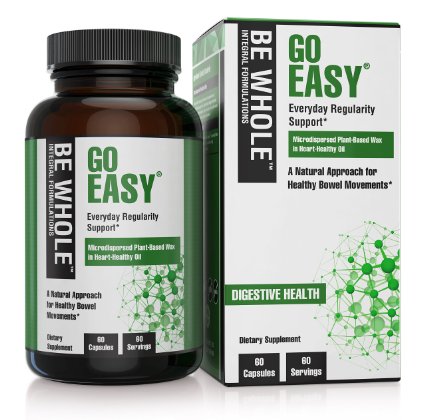 Go Easy A Natural Approach to Healthy Bowel Movements and Constipation Prevention - Clinically Shown to Double Daily Bowel Movements - a Safe Natrual and Everyday Solution to Regularity Support