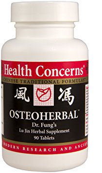 Health Concerns - OsteoHerbal - Dr. Fung's Lu Jin Herbal Supplement - Supports Bone Health and Contains Anti-Inflammatory Properties - 90 Tablets