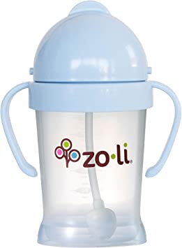 ZoLi BOT Weighted Straw Sippy Cup, 6 oz – Mist