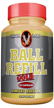 Ball Refill Gold (Limited Edition) by Vigor Labs - 30 Capsules