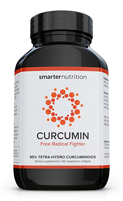Curcumin by Smarter Nutrition - Potency and Absorption in a SoftGel (1 Month Supply)