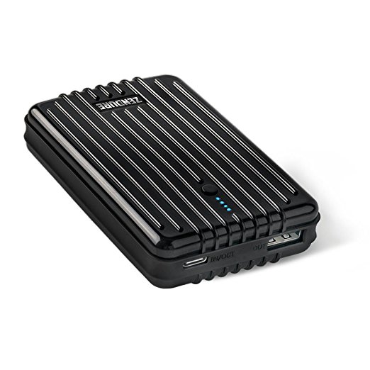 ZENDURE A3TC USB C Portable Charger Power Bank External Battery Type C 10000mAh 5V/3A Max - Black