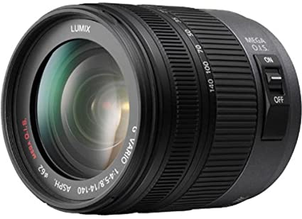 Panasonic 14-140mm f/4.0-5.8 OIS Video Optimized Micro Four Thirds Lens for Panasonic Digital SLR Cameras