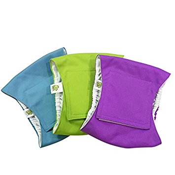 [Extra 30% OFF For the Holiday Season!] Washable Pet Belly Wrap Diapers (3-Pack) - Nappies for Male Dogs (Small) by Pet Magasin