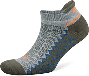 Balega Silver No-Show Compression-Fit Running Socks for Men and Women (1-Pair)