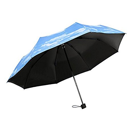 Owfeel Sunblock UV(Ultraviolet) Block Protection Compact Lightweight Umbrella