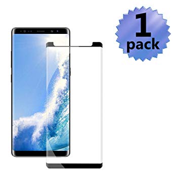 Galaxy Note 9 Tempered Glass Screen Protector, Schoeny[HD Clear][Anti-Bubble][Anti-Scratch][Anti-Fingerprint] Tempered Glass Screen Protector for Samsung Galaxy Note 9 [Case Friendly] Black