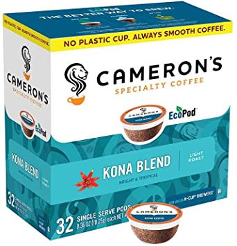 Cameron's Coffee Kona Blend Single Serve, 32 Count