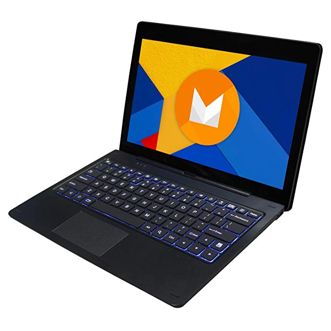 Nextbook Flagship Blue Edition Flexx 10.1 Touchscreen 2 IN 1 Tablet Laptop With Keyboard Free Office Moblie (Intel Quad-Core Z3735F Processor, 2G RAM, 32G Storage and 32G MicroSD, IPS, Windows 10)