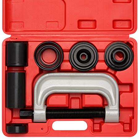 Neiko 20597A Automotive Ball Joint Service Tool Kit, Remove & Install for 2WD & 4WD, 10 Piece Set