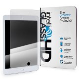 iPad Mini 4 intelliGLASS HD - The Smarter Apple Glass Screen Protector by intelliARMOR To Guard Against Scratches and Drops HD Clear With Max Touchscreen Accuracy