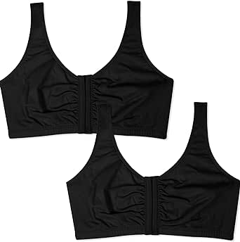 Fruit of the Loom Women's Front Close Builtup Sports Bra