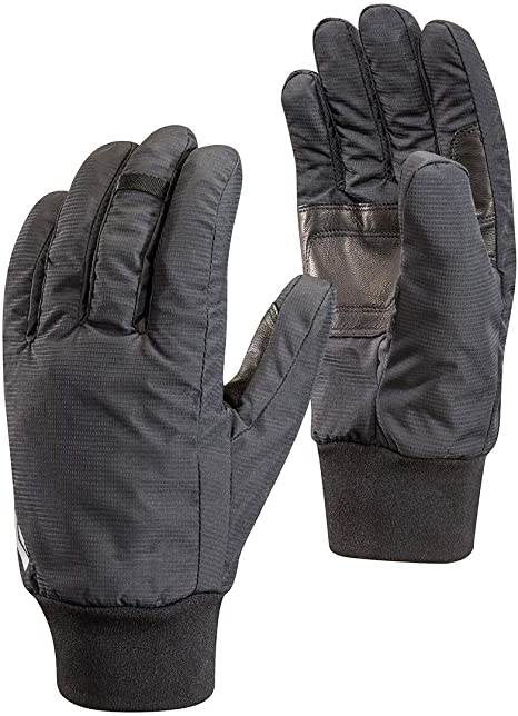 Black Diamond BD801463BLAKXS_1 Lightweight Waterproof Gloves, Black, X-Small