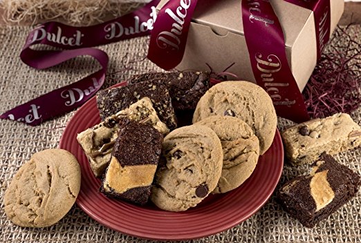 Dulcet's Festive Cookie and Brownie Gift Box