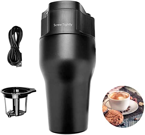 USB Coffee Capsule Machine Portable Mini Household Outdoor For Travel Coffee Maker 550ml