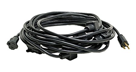 32.5-Foot 14/3 Multi-Outlet Extension Cord MOX Stinger - Stage Backlines, LED Uplighting, Pin Spots, Booths