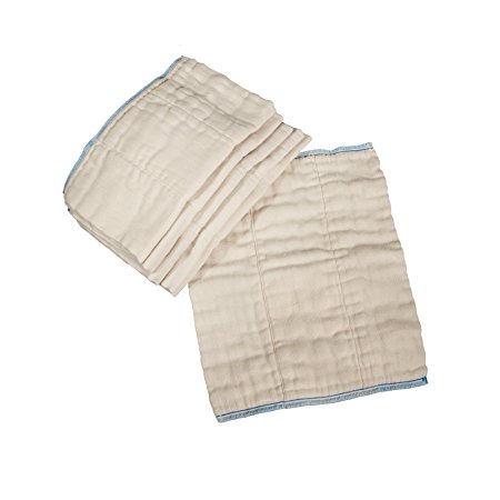 Osocozy Unbleached Prefold Infant 4x8x4