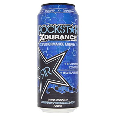 Rockstar Xdurance Cans, 500ml - Pack of 12