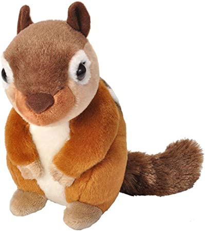 Wild Republic Chipmunk Plush, Stuffed Animal, Plush Toy, Gifts for Kids, Cuddlekins 8 Inches