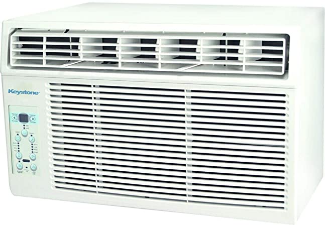 Energy Star 10,000 BTU Window-Mounted Air Conditioner with "Follow Me" LCD Remote Control
