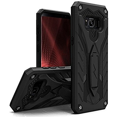 Samsung Galaxy S8 Case, Zizo [Static Series] Shockproof [Military Drop Tested] w/ Kickstand [Galaxy S8 Heavy Duty Case] Impact Resistant - Galaxy S8