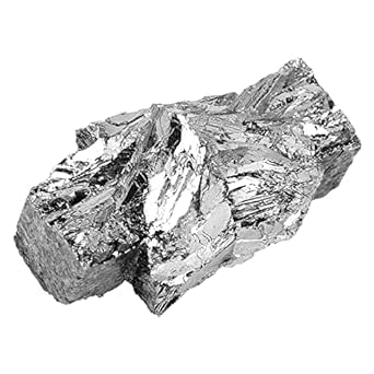 Gallium Bismuth 100G Bismuth Metal Ingot Chunk 99.99% Pure Crystal for Making Crystals