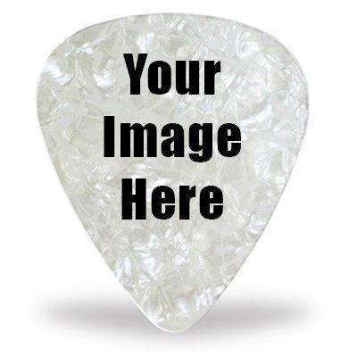 1,000 Custom Guitar Picks - Pearl Celluloid - Your Own Logo or Design