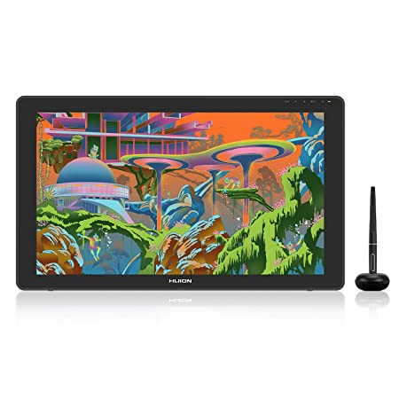 HUION Kamvas 22 Pen Display Drawing Tablet Tilt Function 120% sRGB 8192 Levels Pressure with Stand