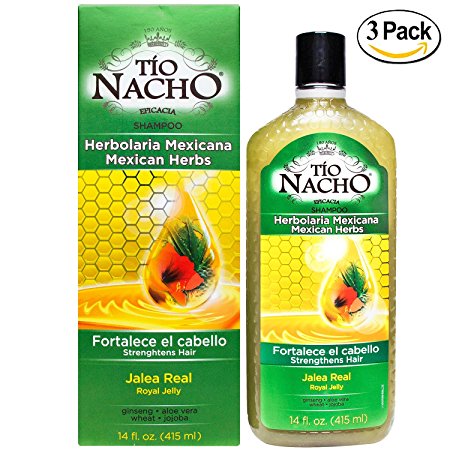 Tio Nacho Mexican Herbs Shampoo Pack of 3