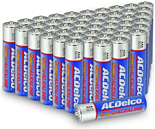 ACDelco AAA Super Alkaline Batteries, 48-Count