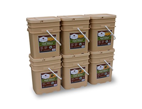 Wise Company 720 Serving Package (120-Pounds, 6-Buckets)