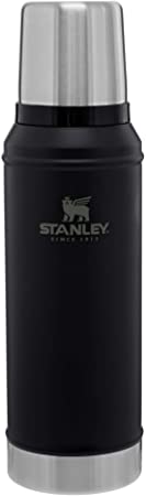 Stanley Classic Vacuum Insulated Wide Mouth Bottle - BPA-Free 18/8 Stainless Steel Thermos for Cold and Hot Beverages – Keeps Liquid Hot or Cold for Up to 24 Hours