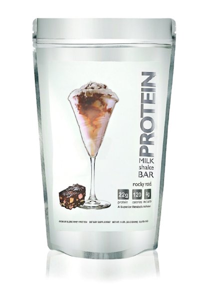 Protein Milkshake Rocky Road - Rated #1 Premium Whey Protein Powder - 1.06 LB