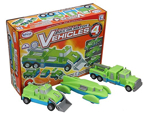 Popular Playthings Mix Or Match 4 Vehicle