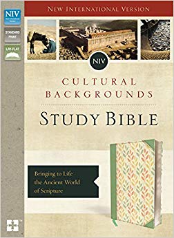 NIV, Cultural Backgrounds Study Bible, Leathersoft, Green, Red Letter Edition: Bringing to Life the Ancient World of Scripture