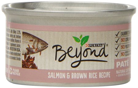 Purina Beyond Natural Pate Wet Cat Food- 12-3 oz. Cans