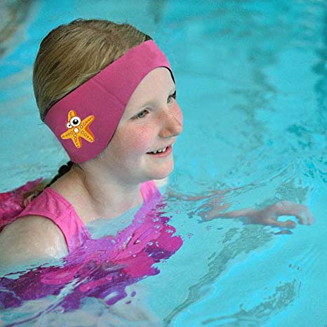 SUIEK Swimming Headband - Free Swimming Earplugs a Pair