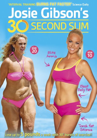 Josie Gibson's 30-Second Slim [DVD]