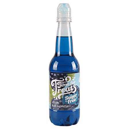 Victorio VKP1195 Time for Treats Bottle Blue Raspberry Snow Cone Syrup 16.9 Fluid_Ounces