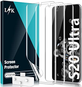 3 Pack LϟK Screen Protector Compatible for Samsung Galaxy S20 Plus