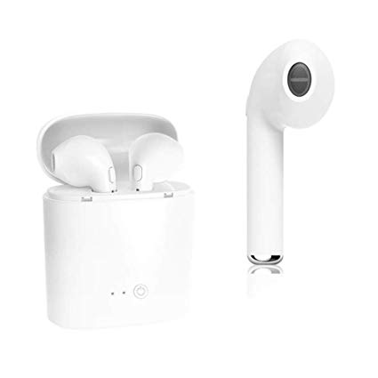 Bluetooth Headphone, Wireless Stereo Earbuds Bluetooth Headset V4.2 for Sweat on iPhone X, 8, 8, 7, 7, 6s, Samsung Galaxy, iOS, Android Smartphone