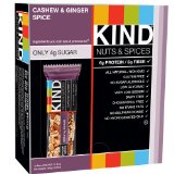KIND Nuts and Spices Cashew and Ginger Spice 14 Ounce 12 Count