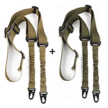 Accmor 2 Point Sling Traditional Sling Extra Long with Metal Hook for Outdoor Sports