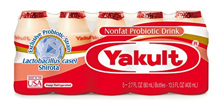 Yakult, Probiotic Drink, 5 Count