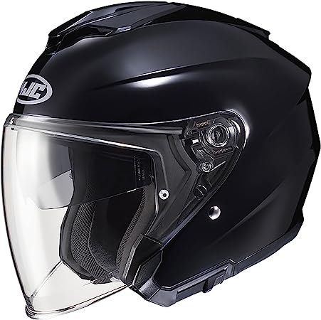 HJC i30 Men's Street Motorcycle Helmet - Black / X-Large
