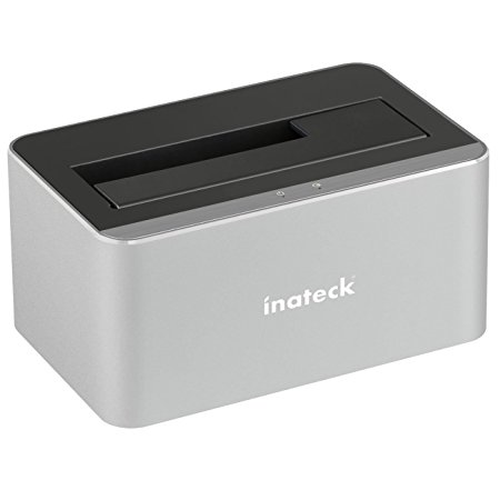 Inateck Aluminium USB 3.0 to SATA Hard Drive Docking Station for 2.5 & 3.5 Inch HDD SSD [ UASP & 8TB Support ](FD1101)