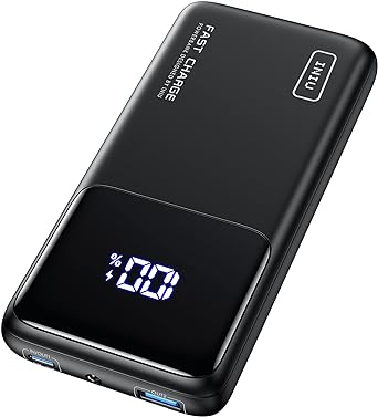 INIU Portable Charger, 45W USB C Power Bank Fast Charging with 15000mAh PD QC External Phone Battery Pack for iPhone 14 13 12 11 Pro Max X 8 iPad MacBook Steam Deck Samsung S22 S21 S20 Tablets PPS