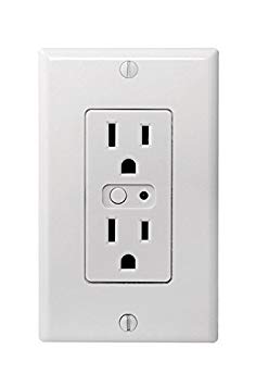 NuTone NWO15Z Smart Z-Wave Enabled Wall Outlet, 15 Amp, White