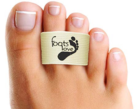Foots Love. You Will ❤ These Infused Copper Healing Toe Straightener-Hammer Toes, Toe Separators-Broken Toe Splint. Superior to Toe.